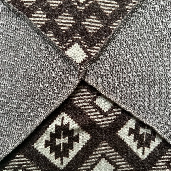 Ces Femme, geometric Boho Color block Midi Dress, large - Picture 4 of 6